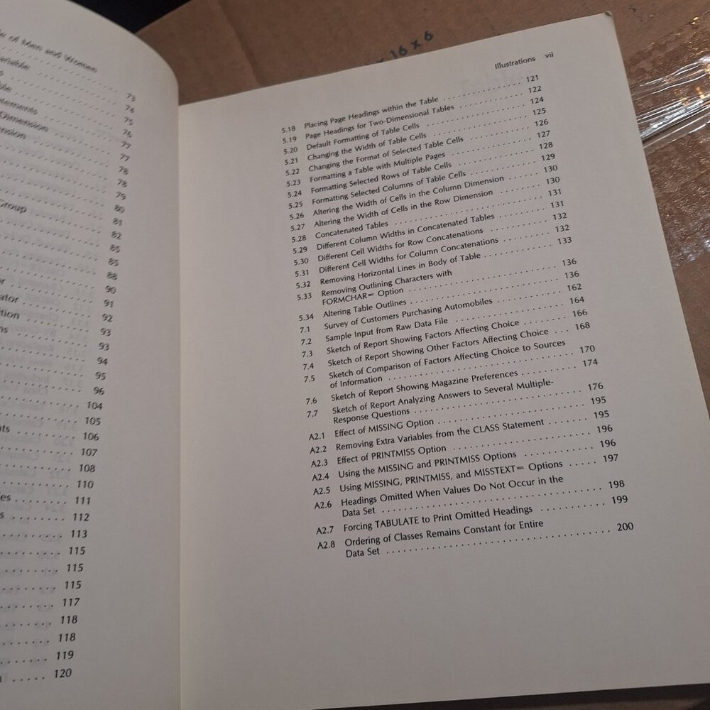 SAS Guide to TABULATE processing - Picture 9 of 9